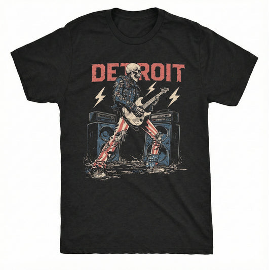 Detroit Hellraiser T-Shirt | Comfort Colors® 1717 Black