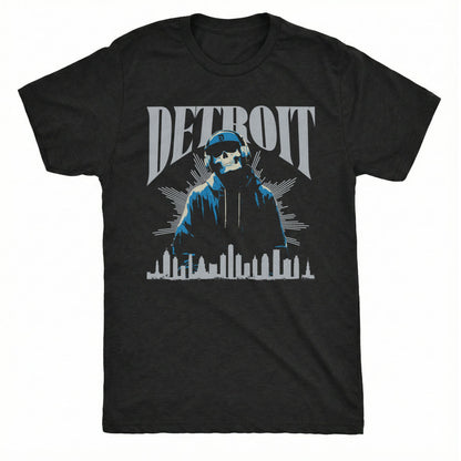 Detroit Hip Hop Tee | Classic Tee Black