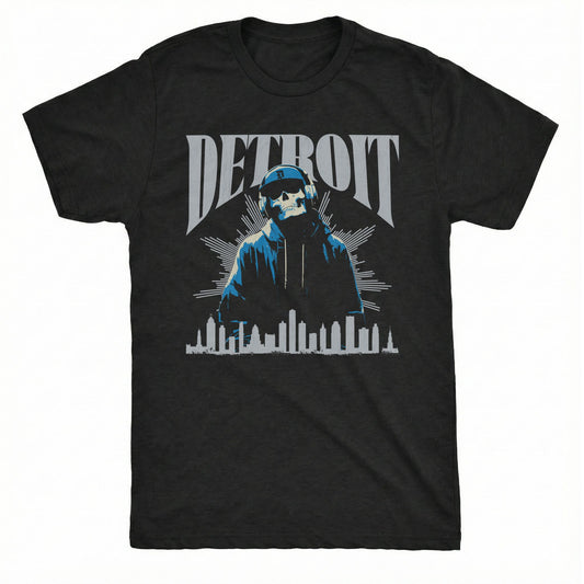 Detroit Hip Hop Tee | Classic Tee Black