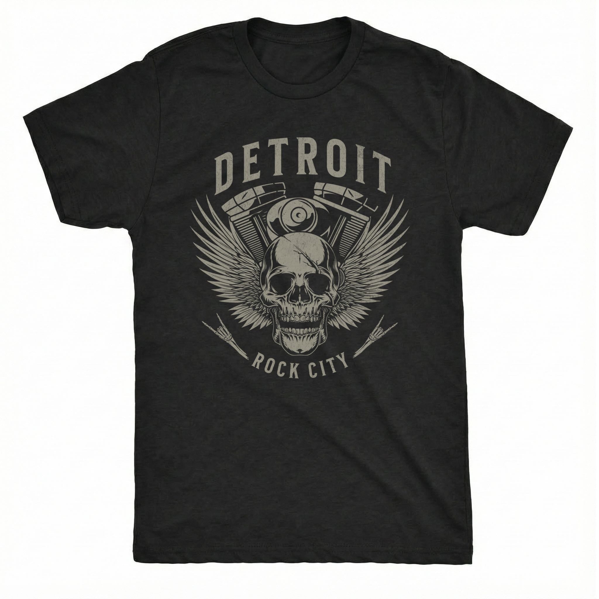 Detroit Rock City Tee | Comfort Colors® 1717 Black