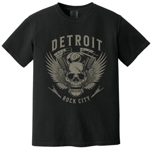Detroit Rock City Tee | Comfort Colors® 1717 Black