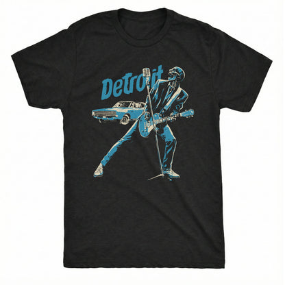 Detroit Scream Tee | Classic Tee Black