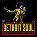 Detroit Soul Tee Black Design