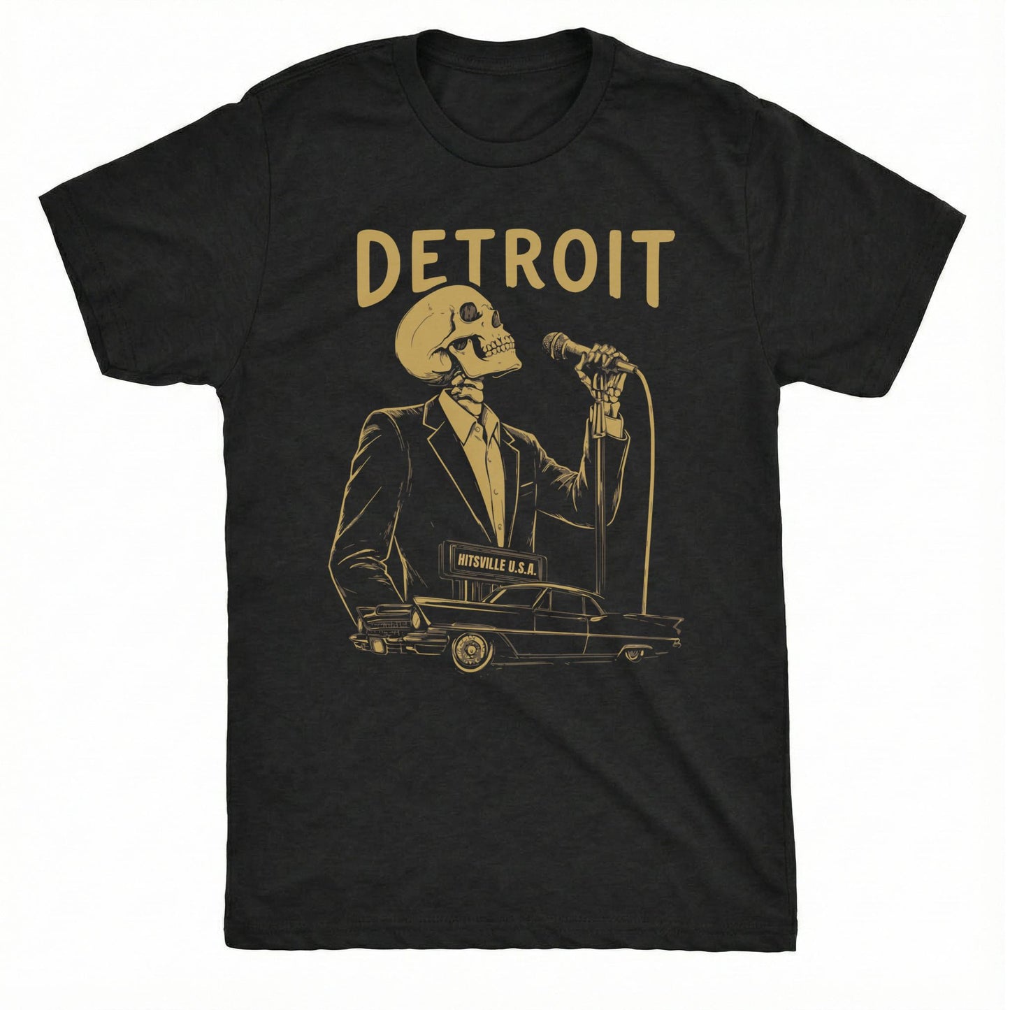 Detroit Soul Tee | Classic Tee Black