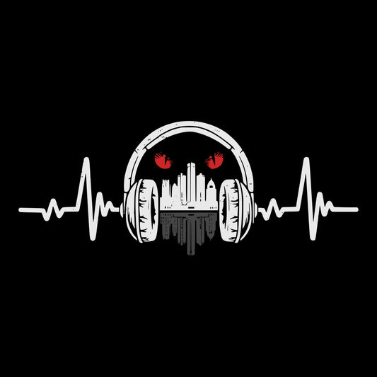 Detroit Sound Tee Black Design