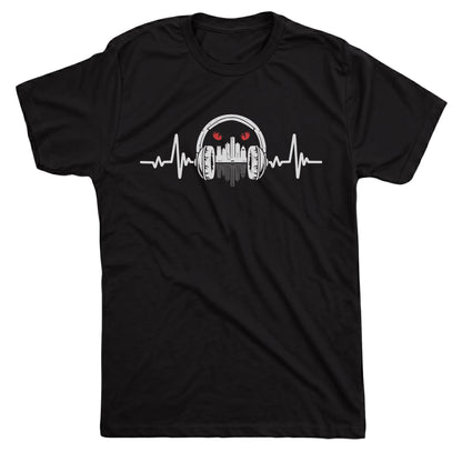 Detroit Sound Tee Black Mockup