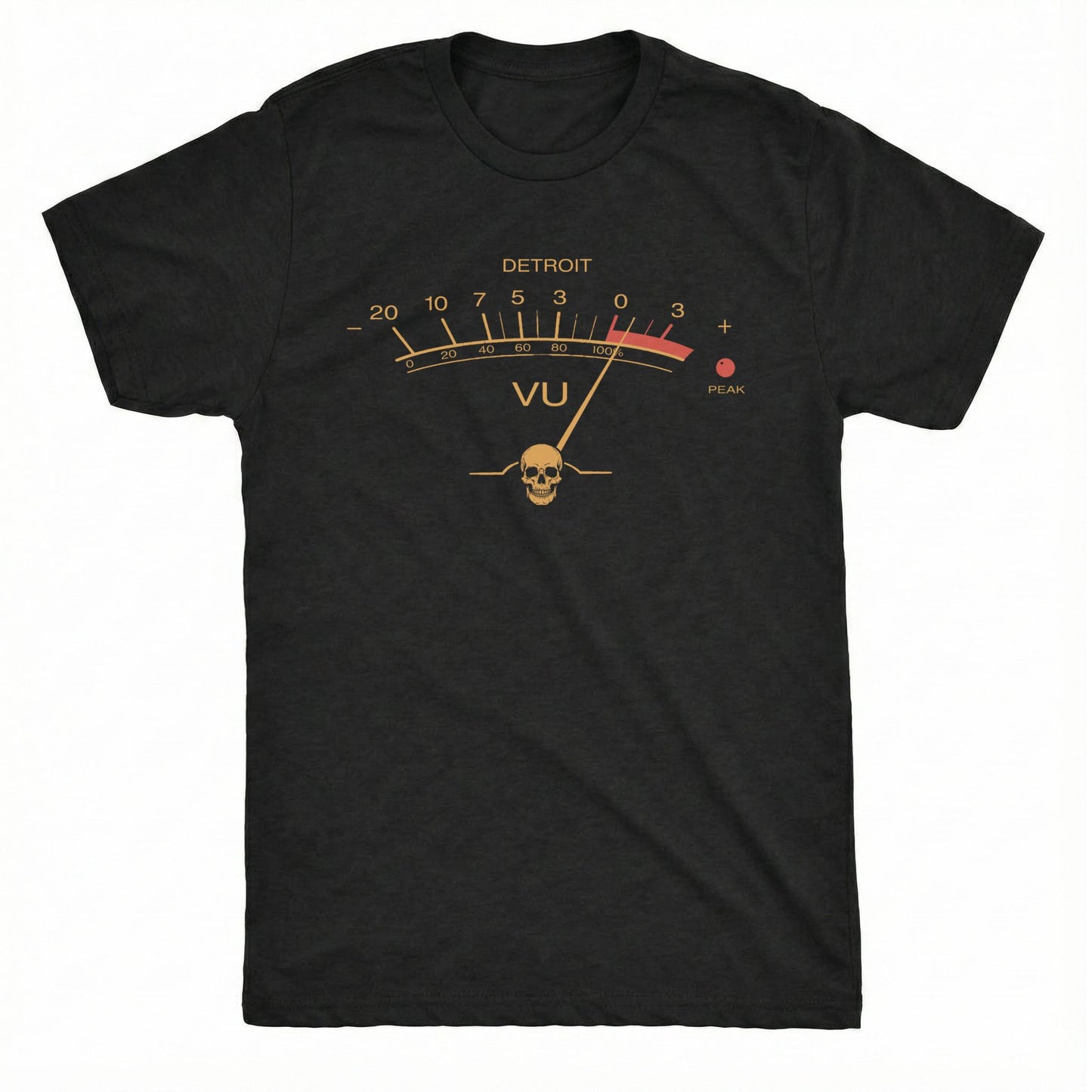 Detroit VU Tee | Classic Tee Black