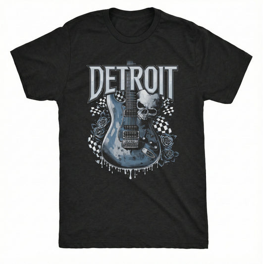 Detroit Vibes T-Shirt | Comfort Colors® 1717 Black