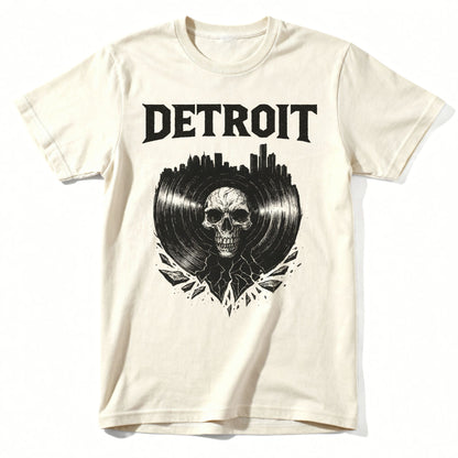Detroit Vinyl T-Shirt | Comfort Colors® 1717 Natural
