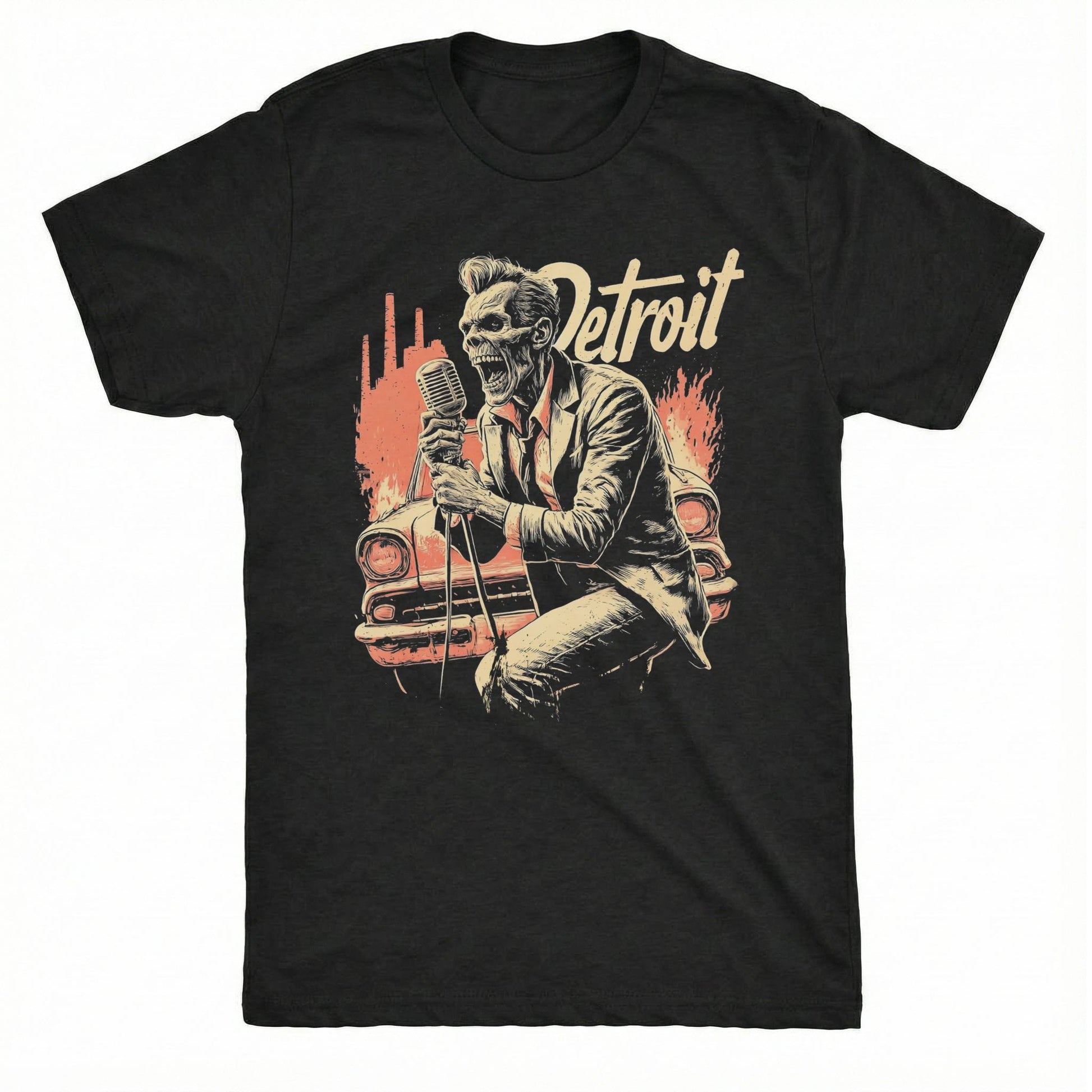 Detroit Zombie Tee | Comfort Colors® 1717 Black