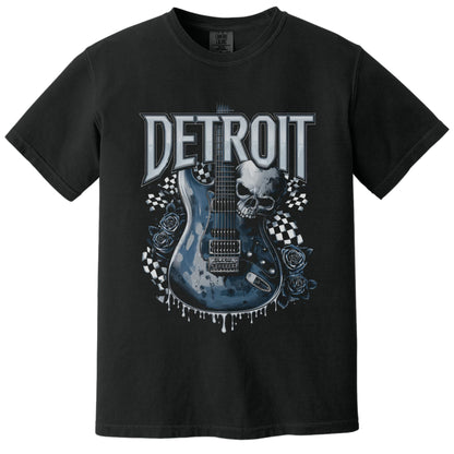 Detroit Vibes T-Shirt | Comfort Colors® 1717 Black