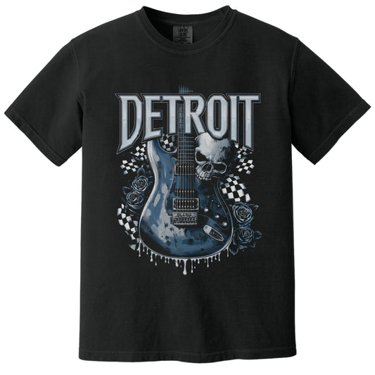 Detroit Vibes T-Shirt | Comfort Colors® 1717 Black