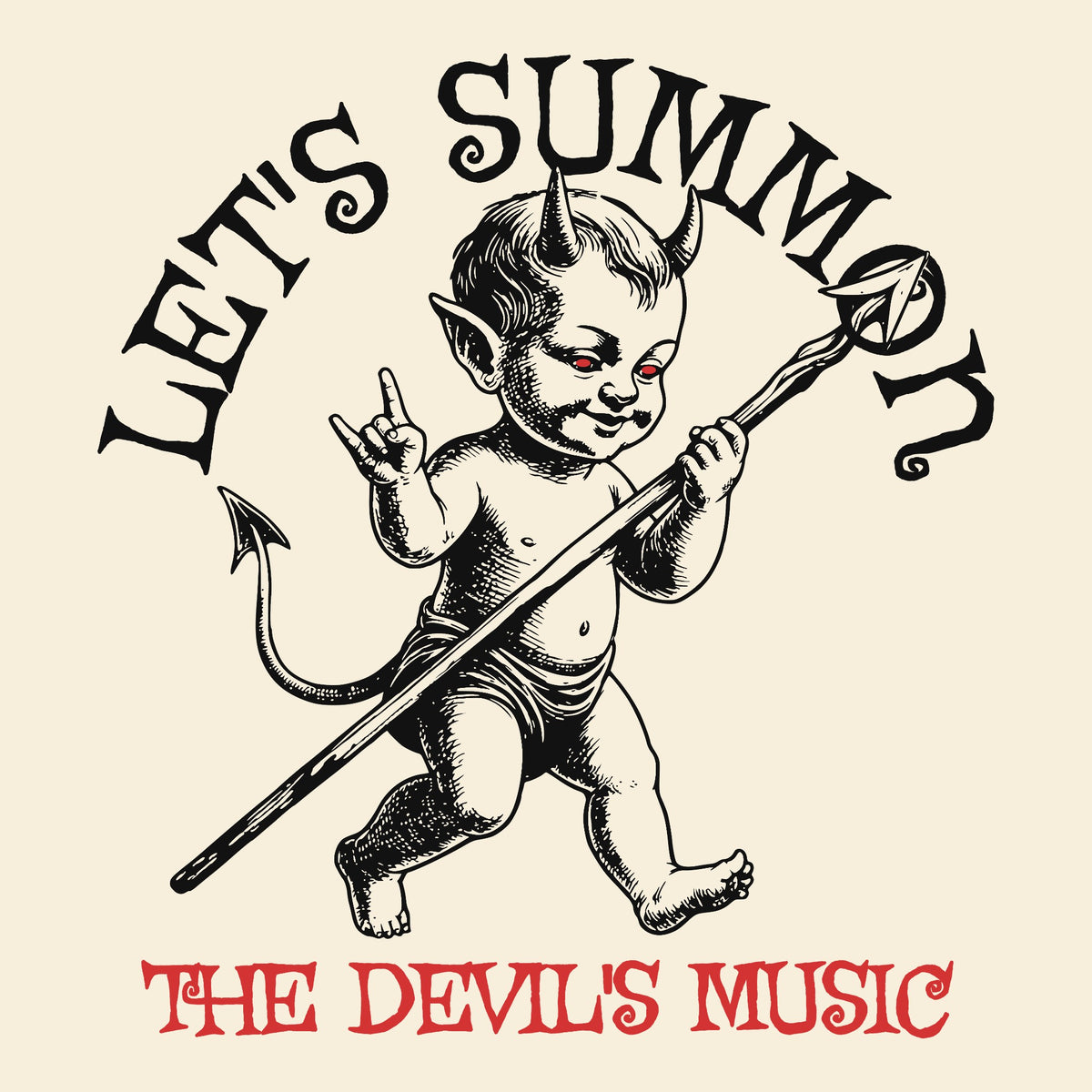 Devil's Music Tee Natural Design