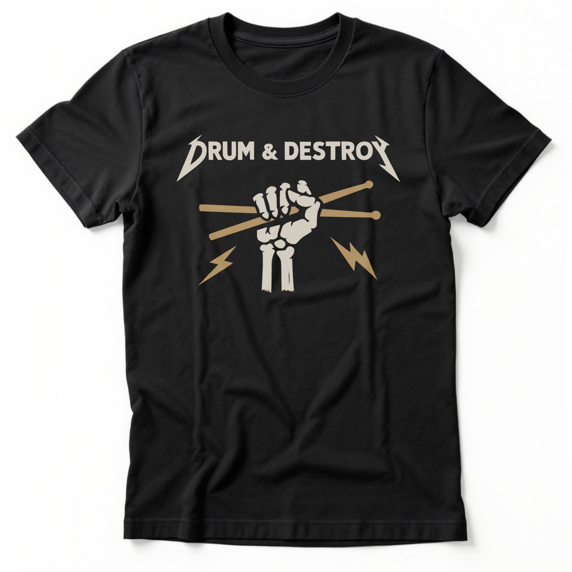 Drum & Destroy Tee | Comfort Colors® 1717 Black