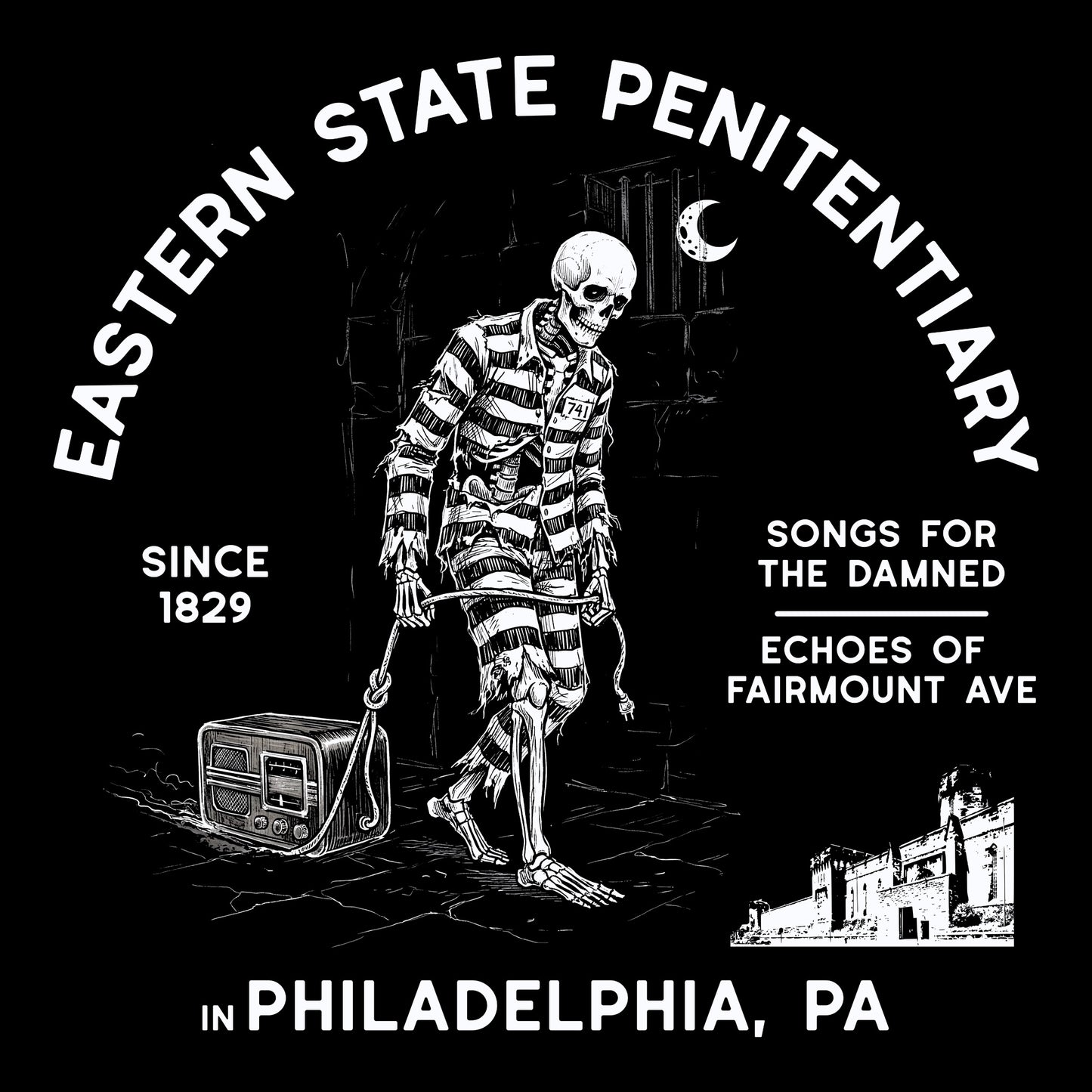 ESP Tee Black Design