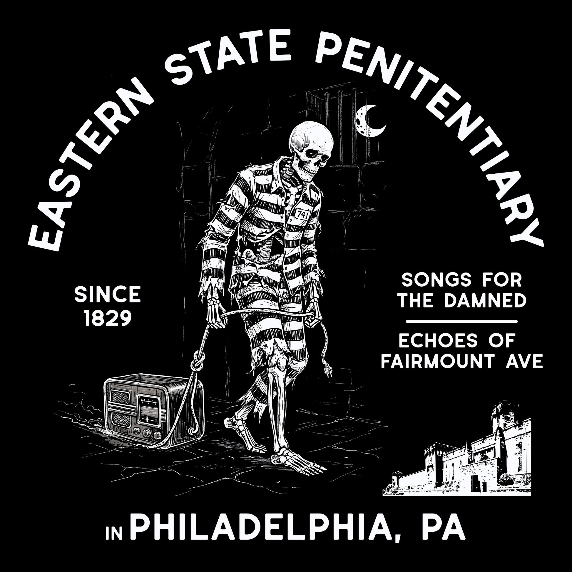 ESP Tee Black Design