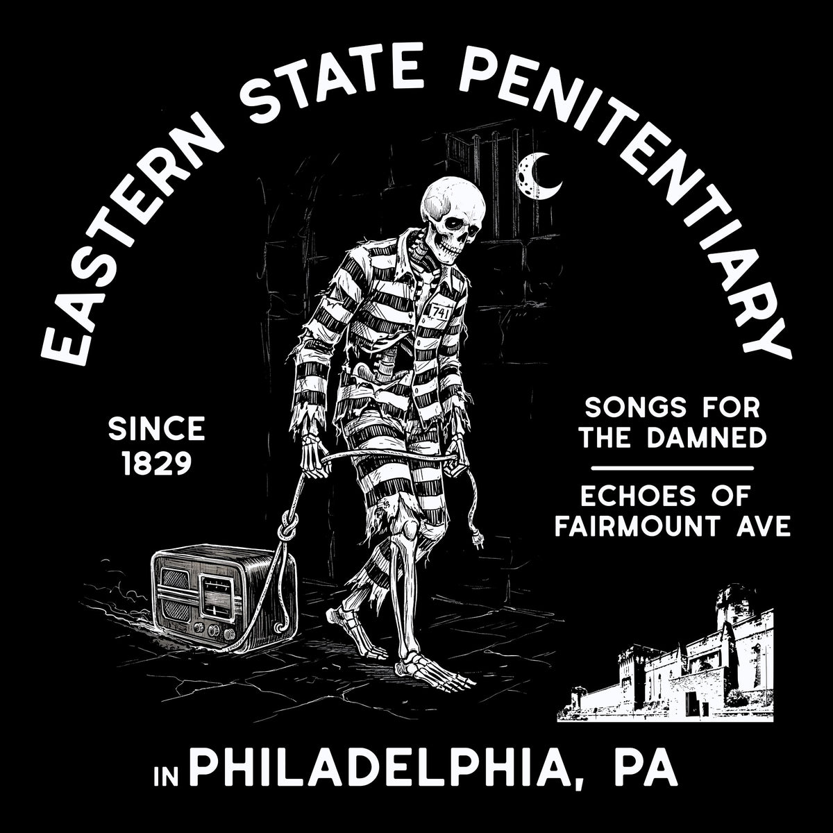 ESP Tee Black Design
