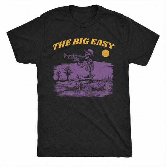 Easy Alligator Tee | Classic Tee Black
