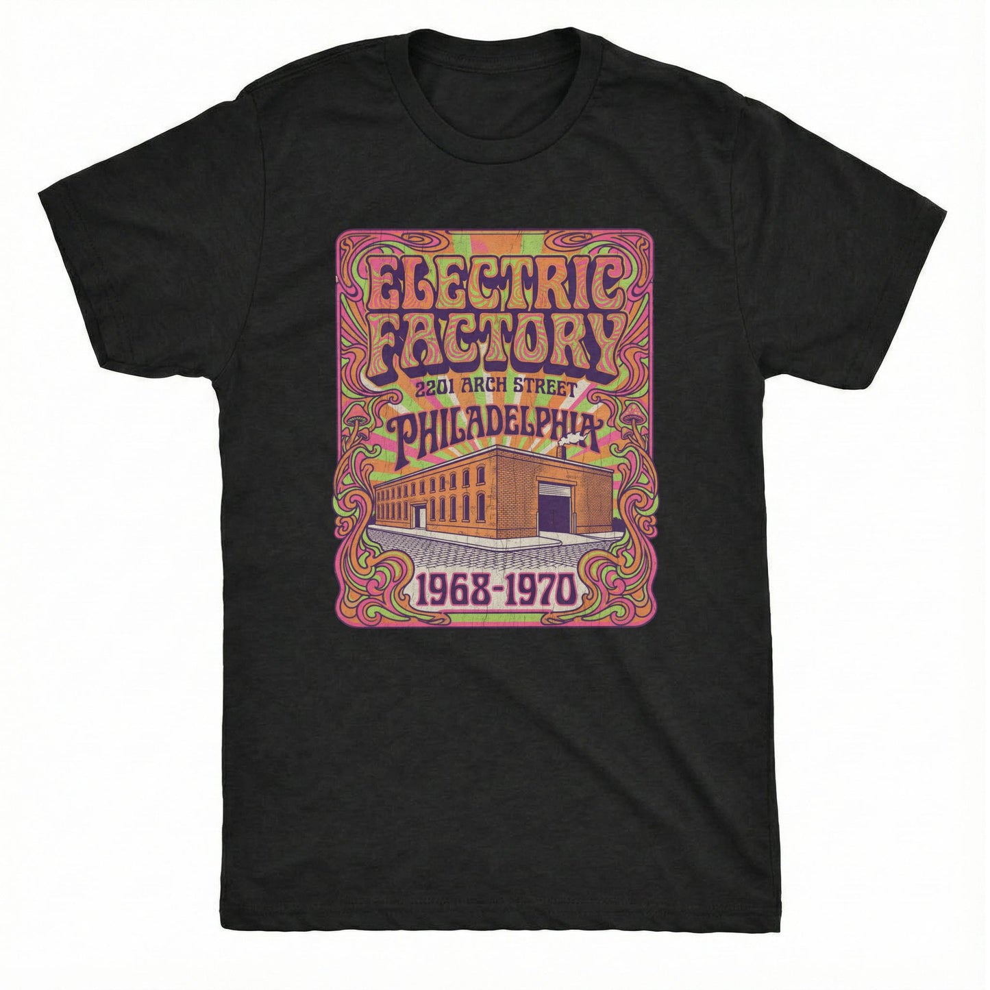 Electric Factory Tee | Classic Tee Black