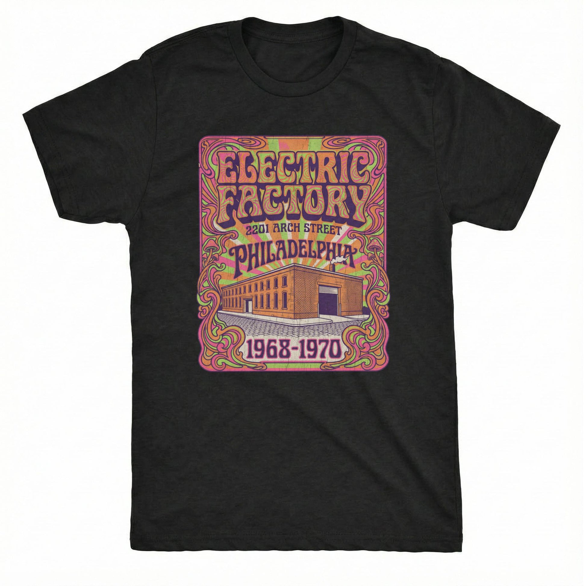 Electric Factory Tee | Classic Tee Black