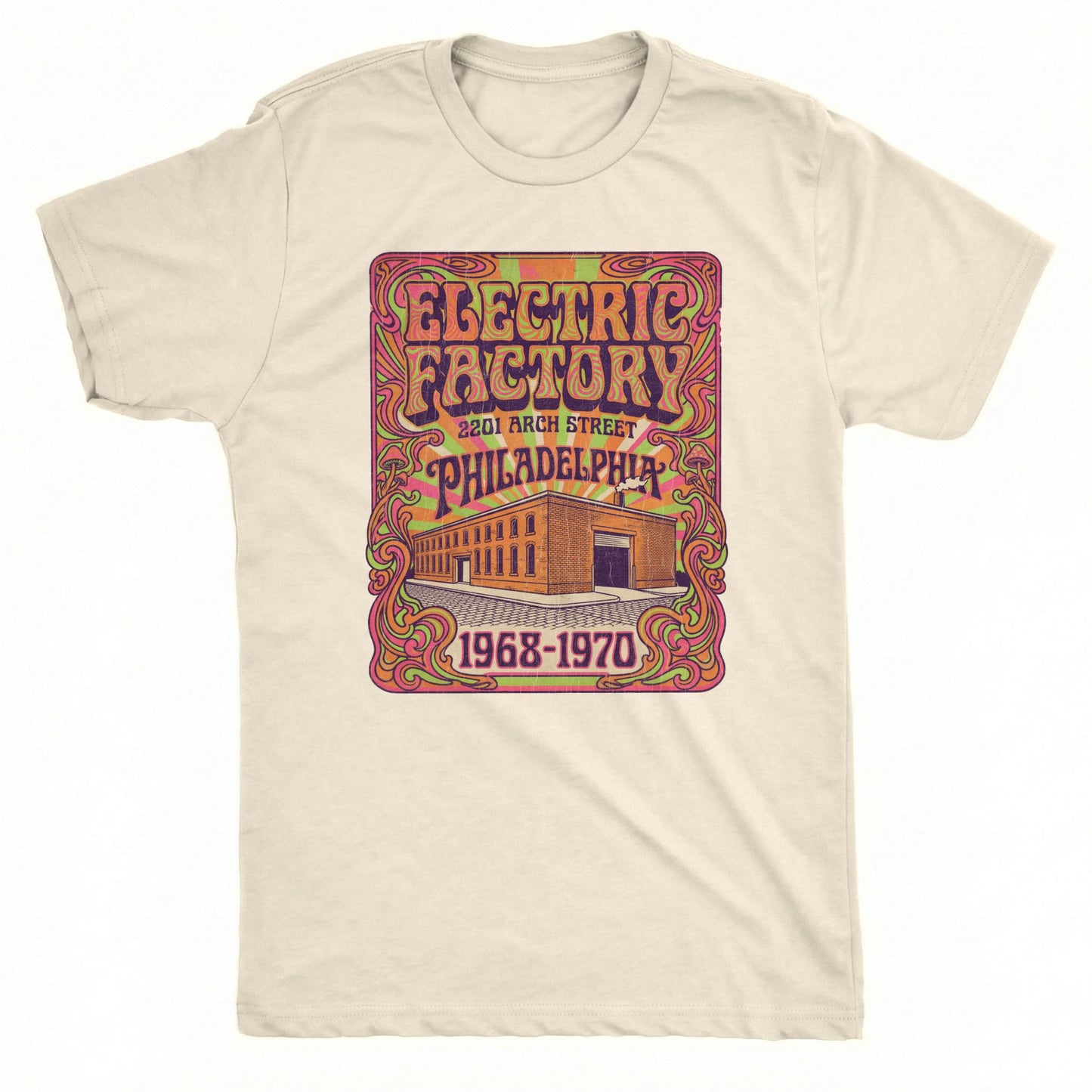 Electric Factory Tee | Classic Tee Natural