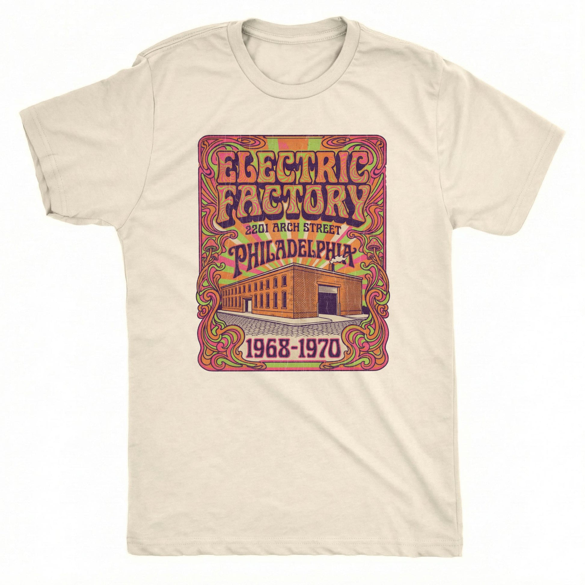 Electric Factory Tee | Classic Tee Natural