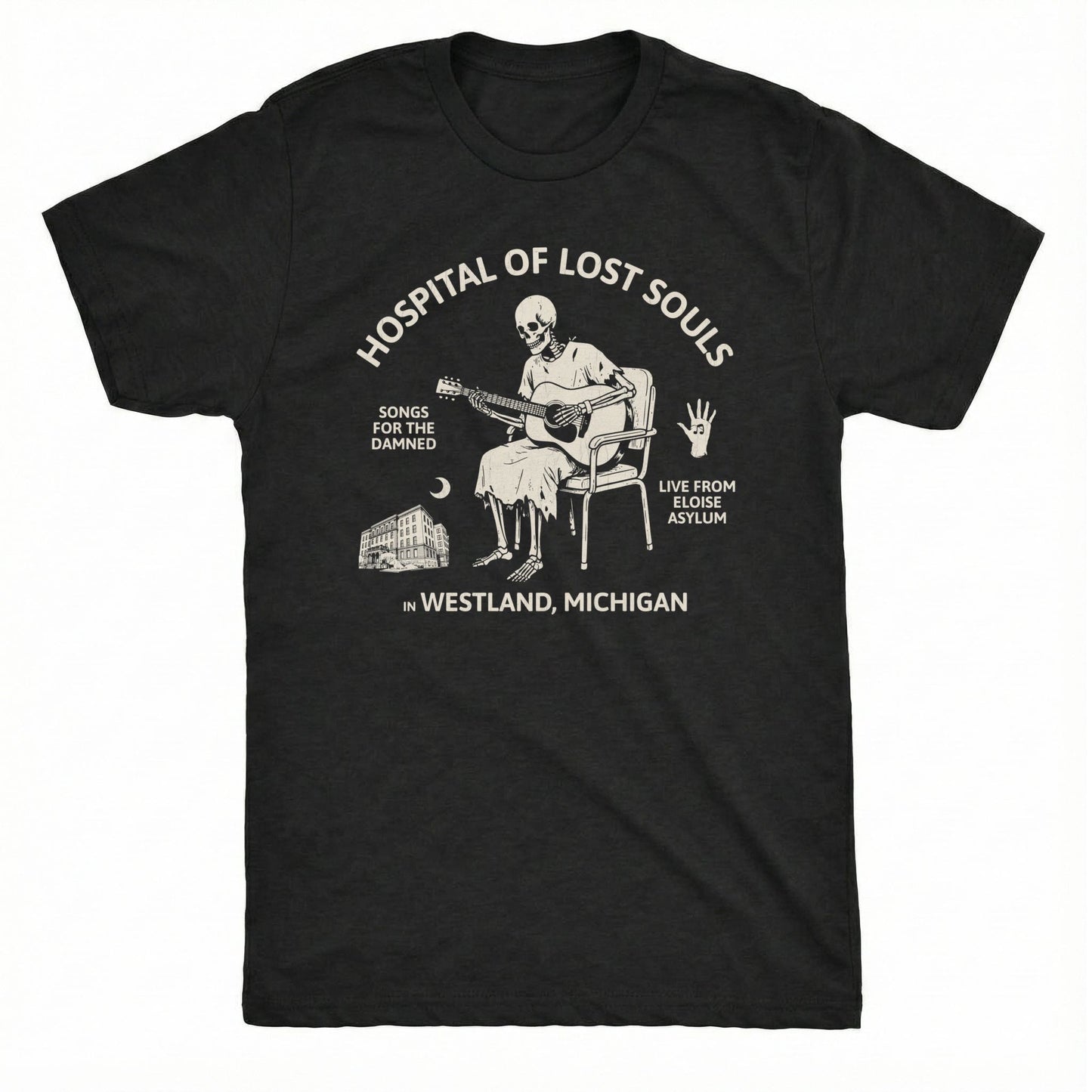 Eloise Asylum Tee | Classic Tee Black