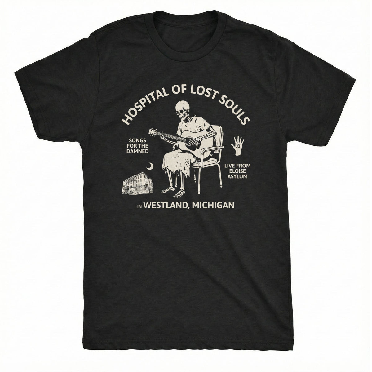 Eloise Asylum Tee | Classic Tee Black