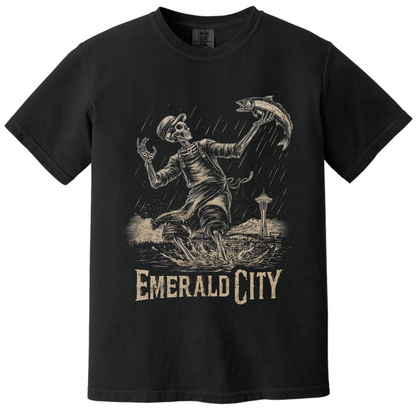 Emerald City Tee | Comfort Colors® 1717 Black