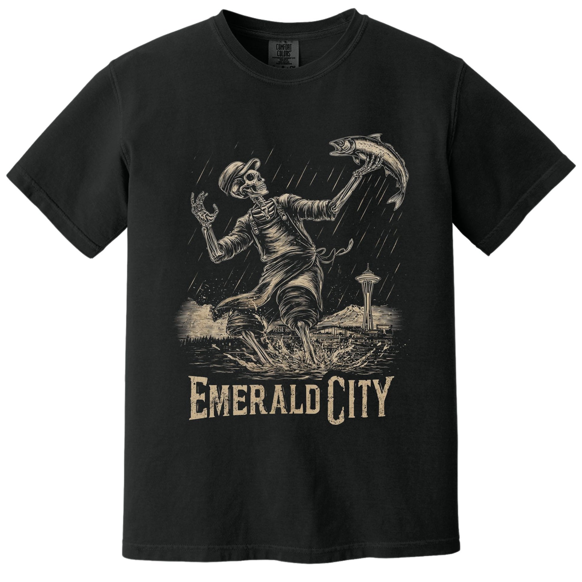 Emerald City Tee | Comfort Colors® 1717 Black