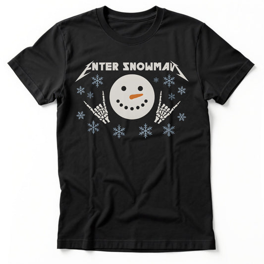 Enter Snowman Tee | Classic Tee Black
