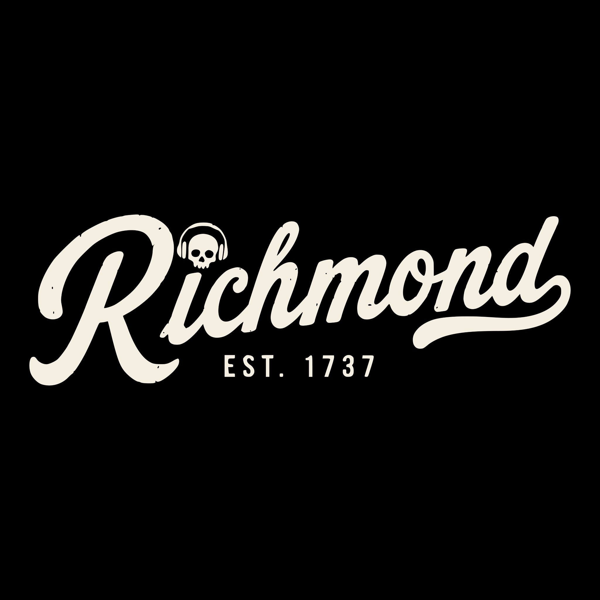 Est. 1737 Tee Black Design