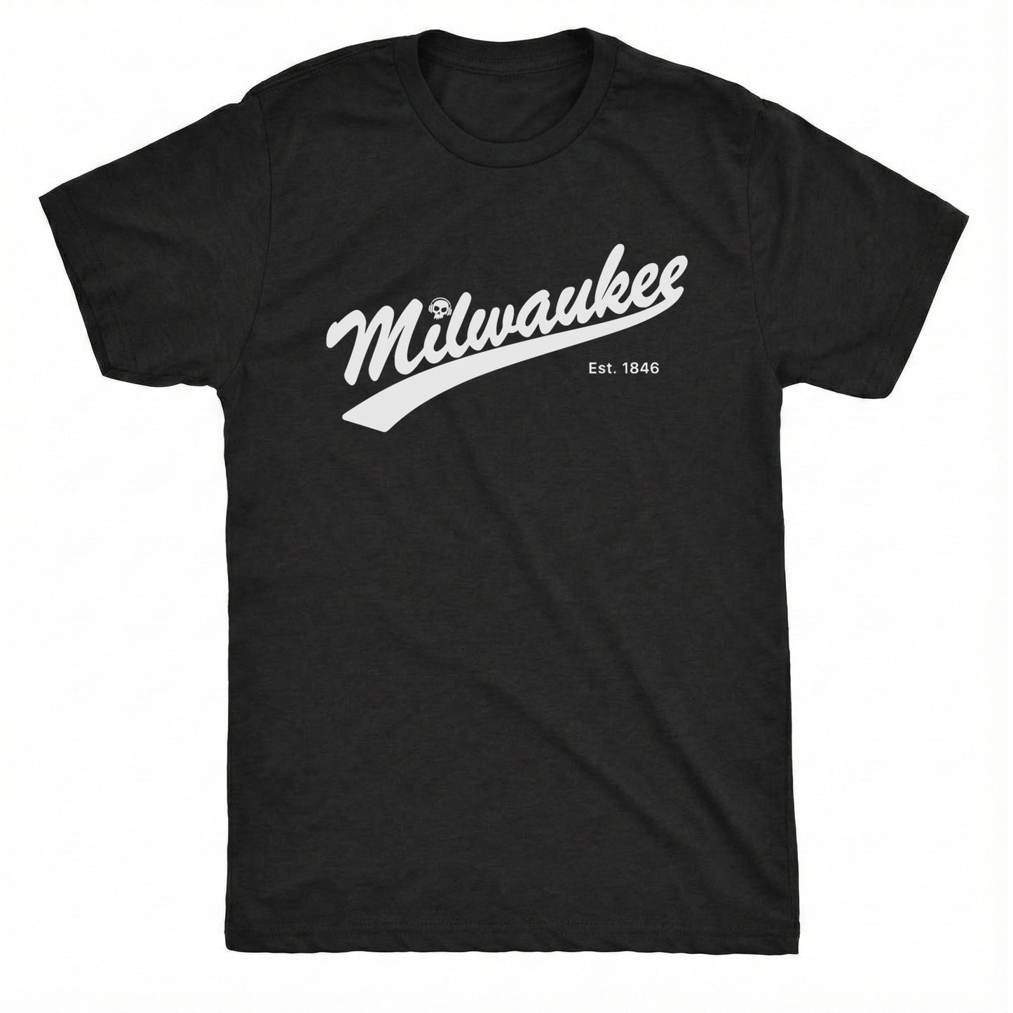 Est. 1846 Tee Black Mockup
