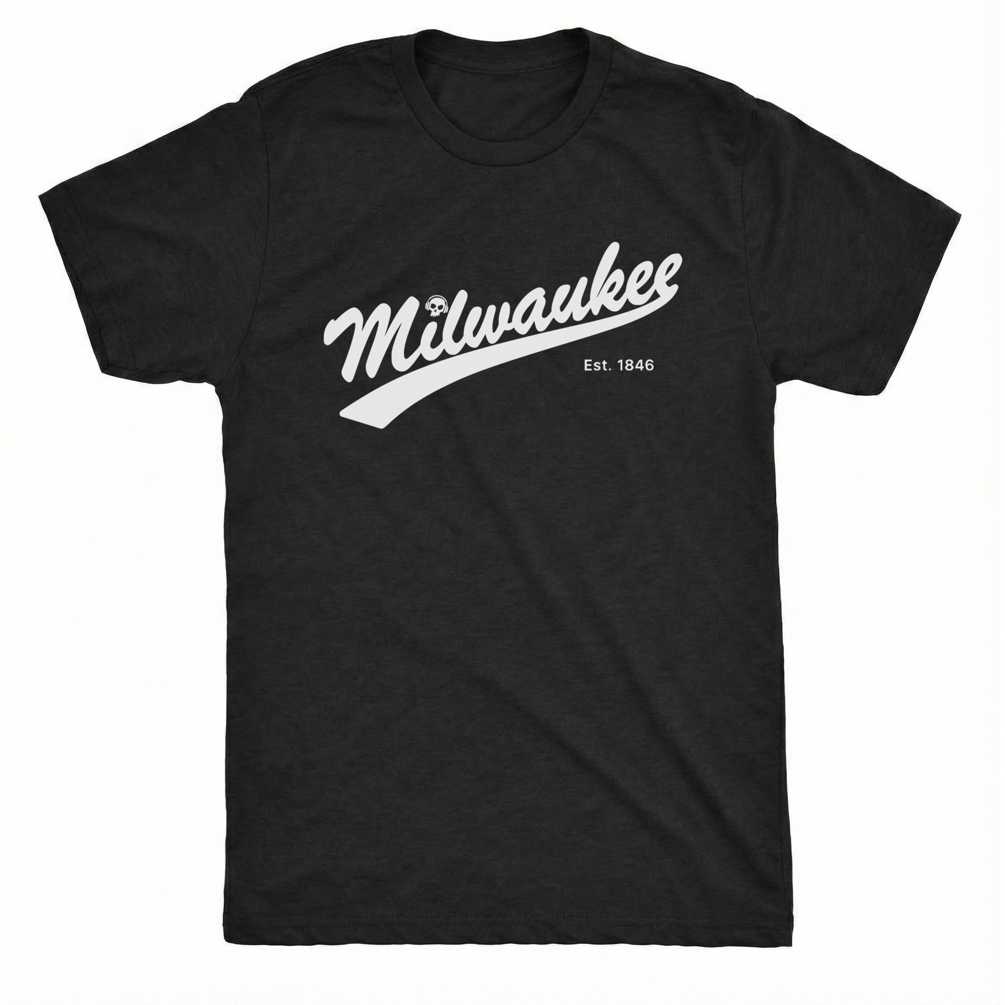 Est. 1846 Tee Black Mockup