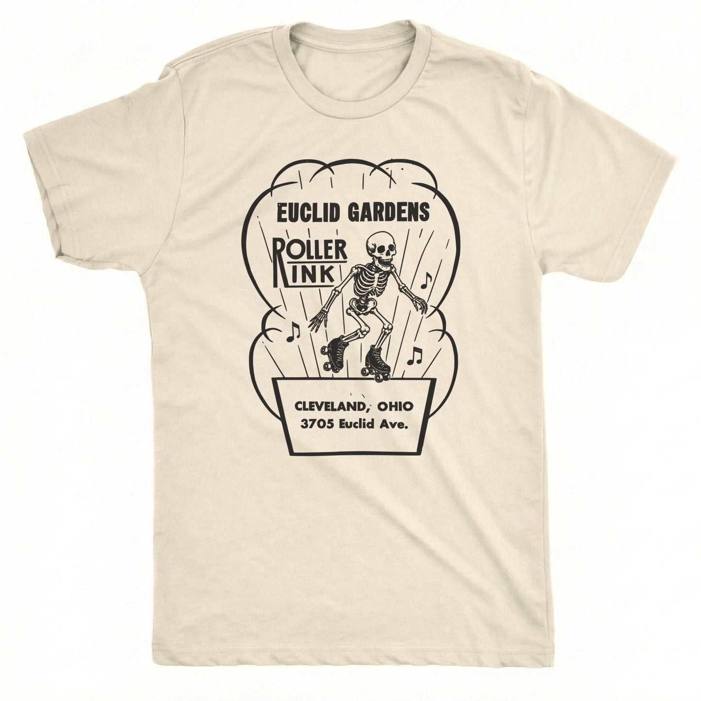 Euclid Gardens Tee Natural Mockup