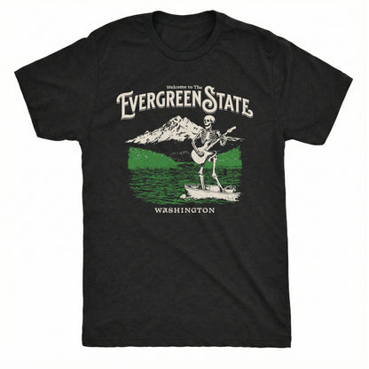 Evergreen State Tee | Classic Tee Black