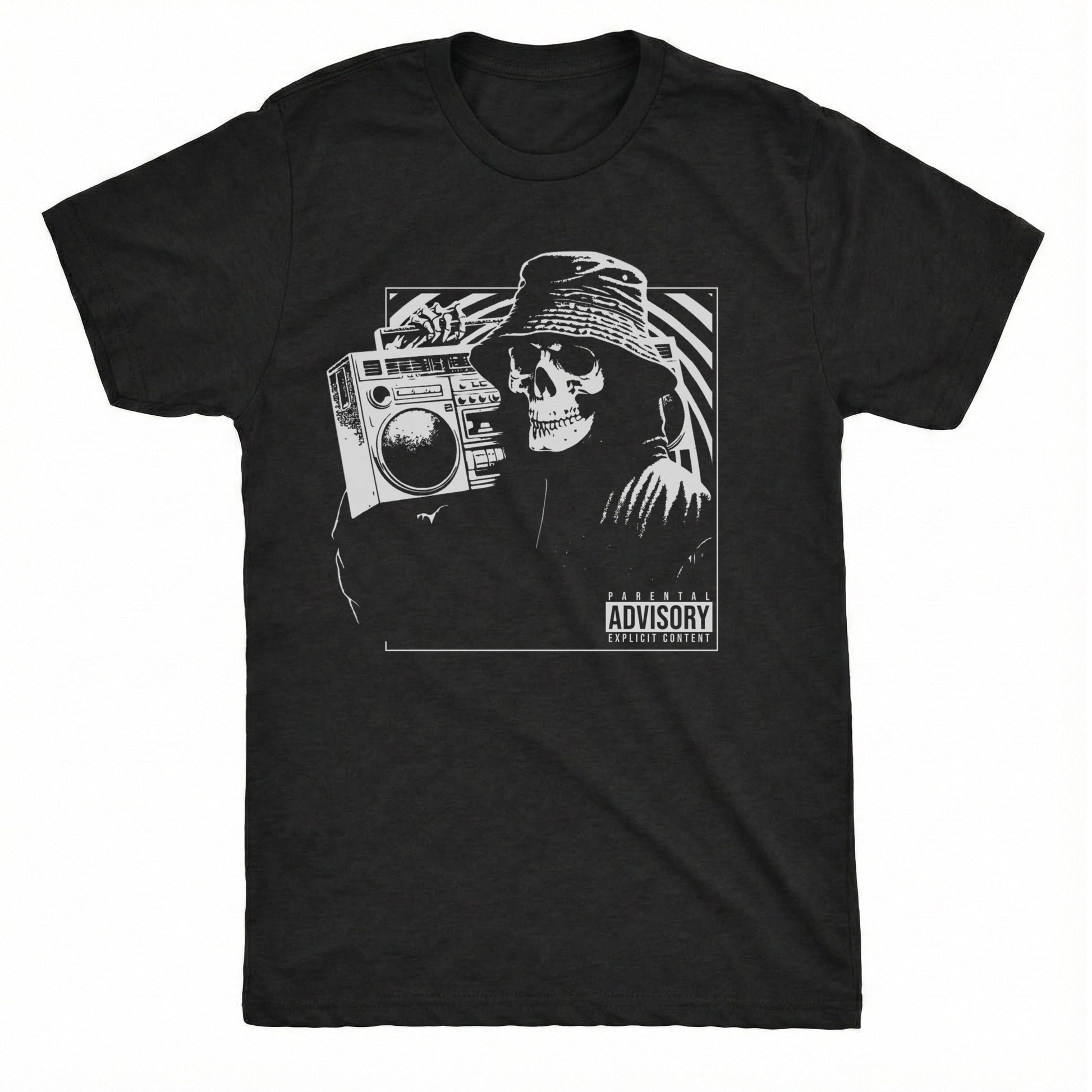 Explicit Content Tee Black Mockup
