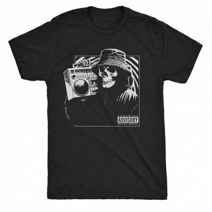 Explicit Content Tee Black Mockup