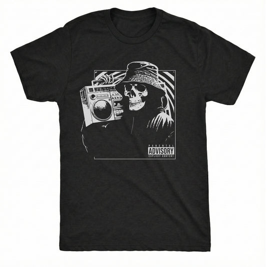 Explicit Content Tee Black Mockup