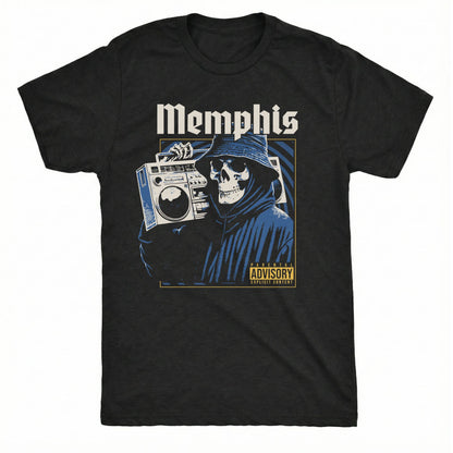 Explicit Memphis Tee | Comfort Colors® 1717 Black