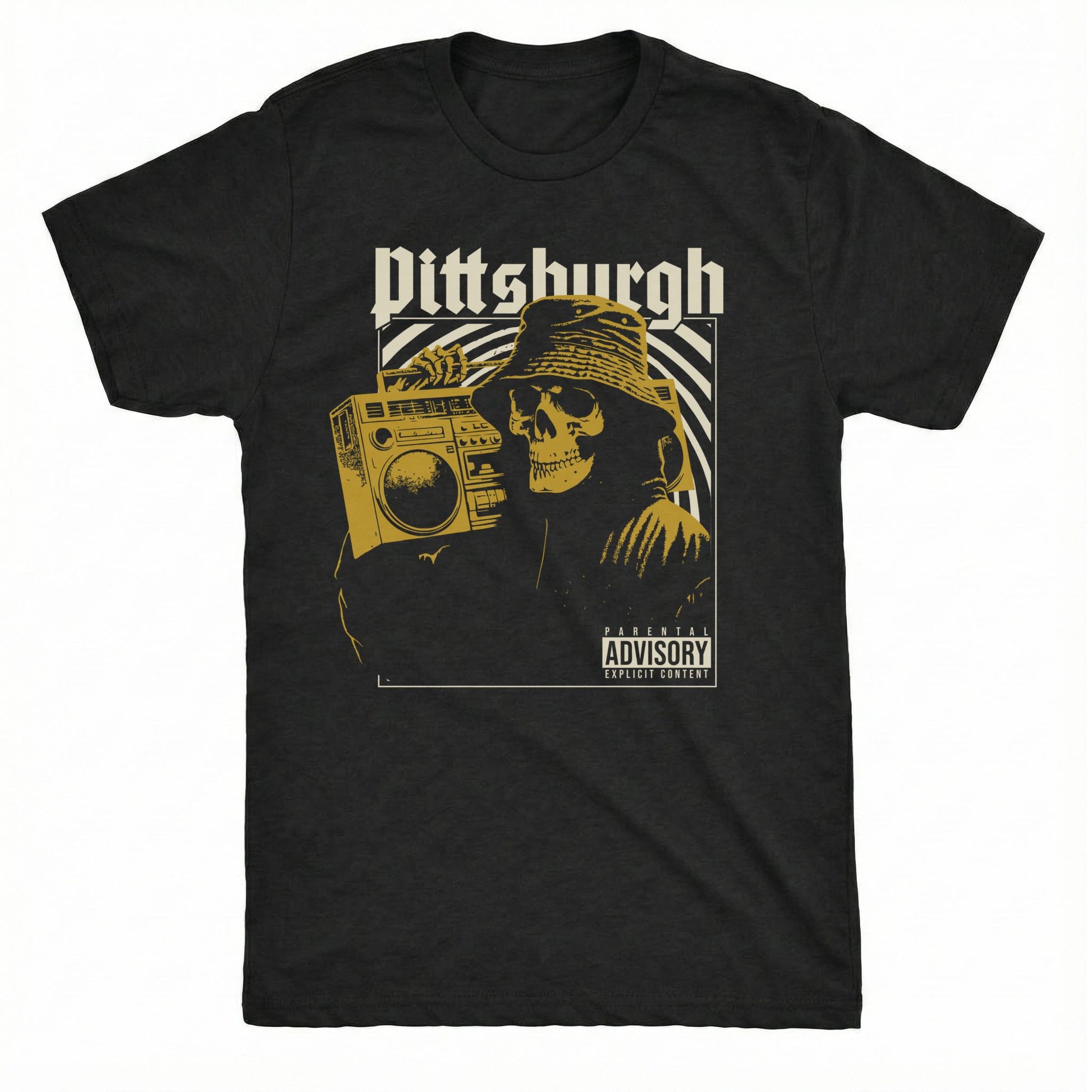 Explicit Pittsburgh Tee | Classic Tee Black