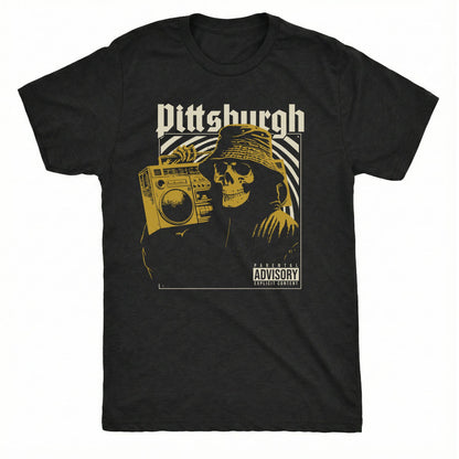 Explicit Pittsburgh Tee | Classic Tee Black