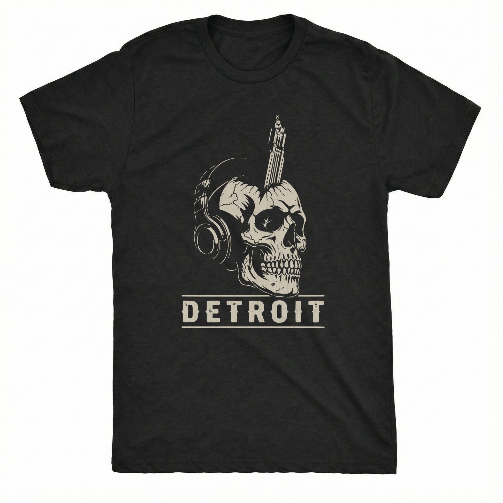 Fisher Skull Tee | Classic Tee Black