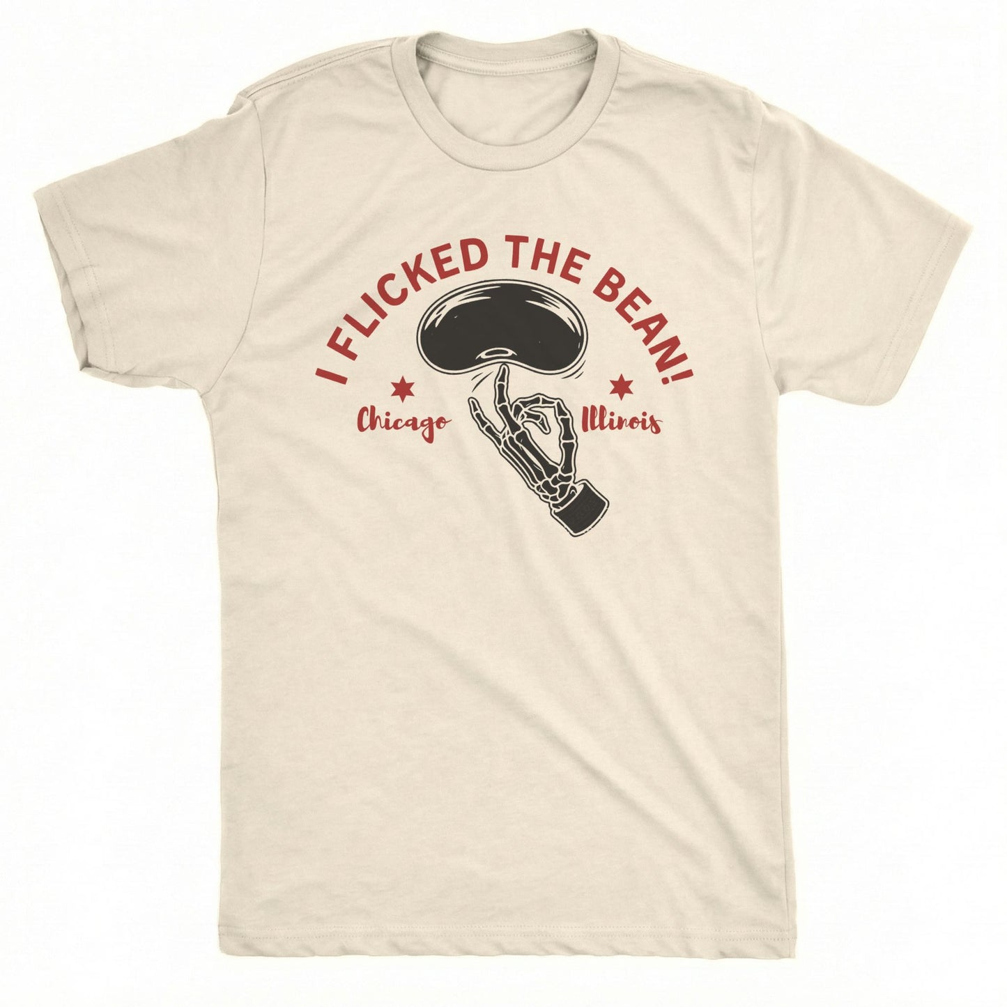 Flick the Bean! Tee | Classic Tee Natural