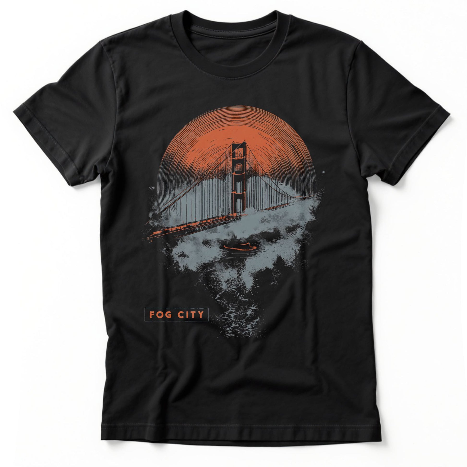 Fog City T-Shirt | Classic Tee Black