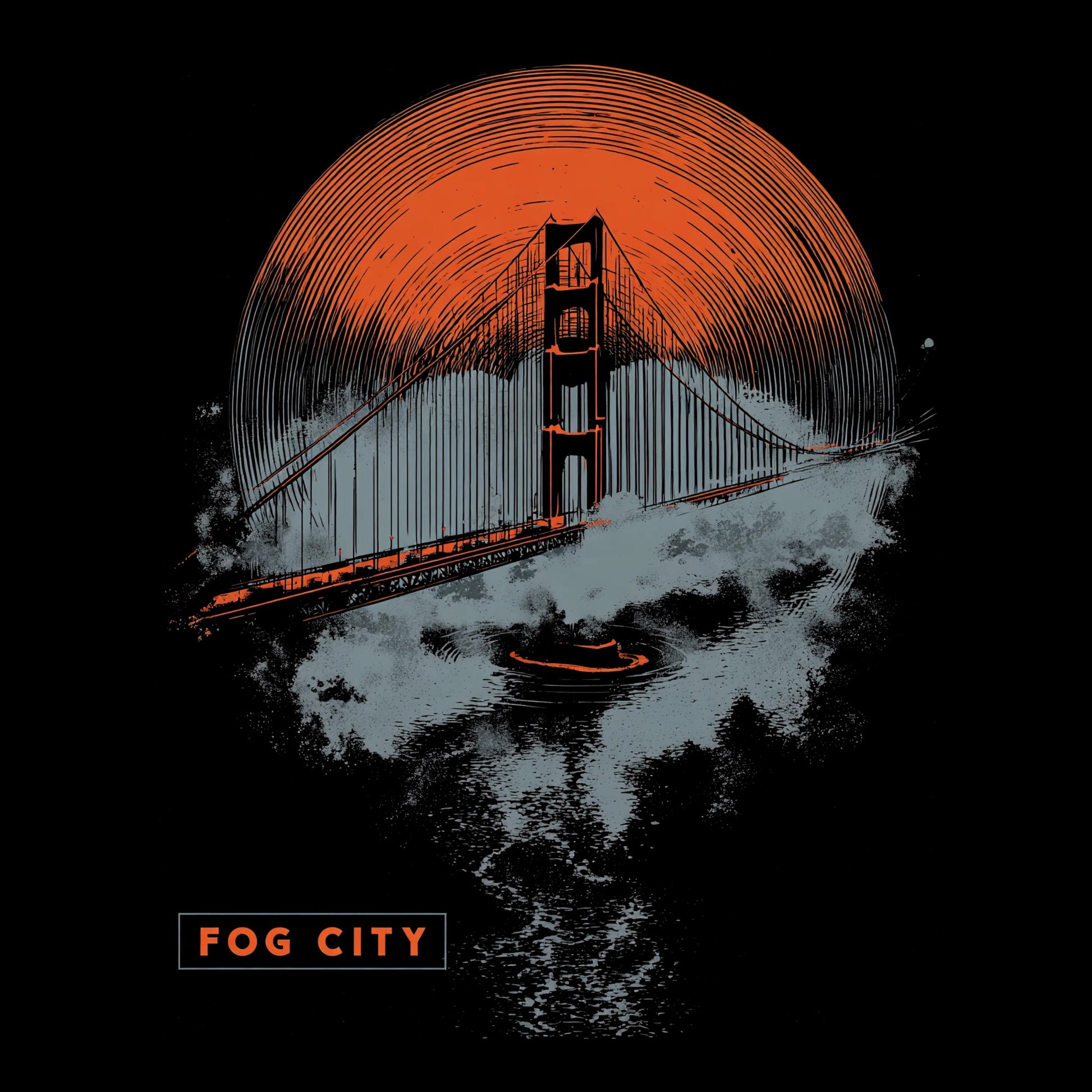 Fog City T-Shirt Design