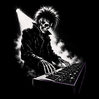 Foggy Keys Tee Black Design