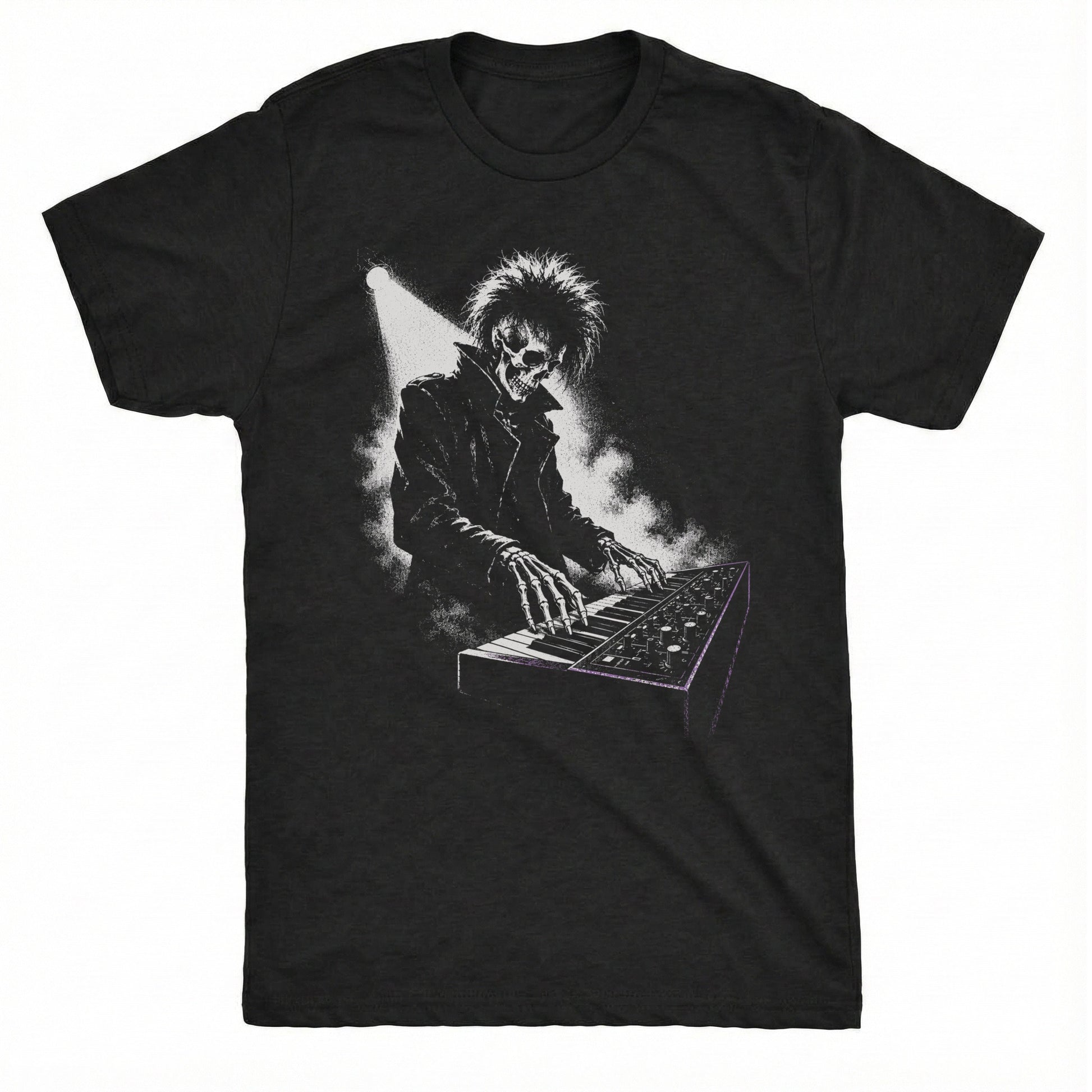 Foggy Keys Tee Black Mockup