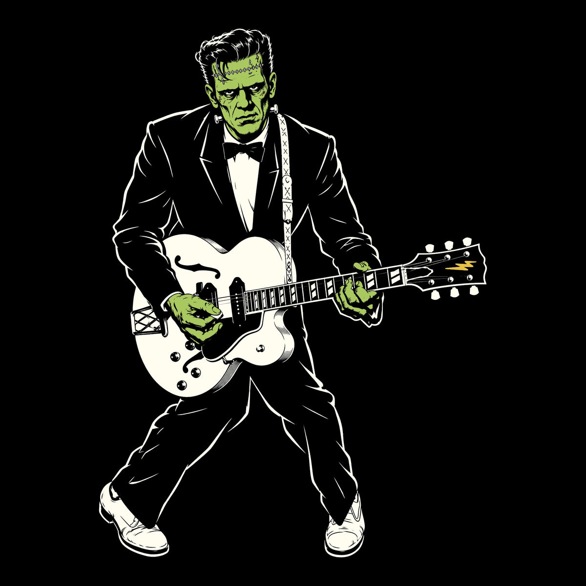 Frank Solo Tee Black Design