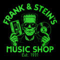Frank & Stein's Tee Black Design
